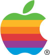 アップルの虹色ロゴ
